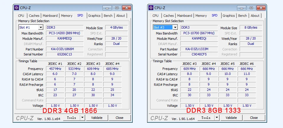 8gb 1866mhz memoria 240pin 1.5v novo dimm intel amd