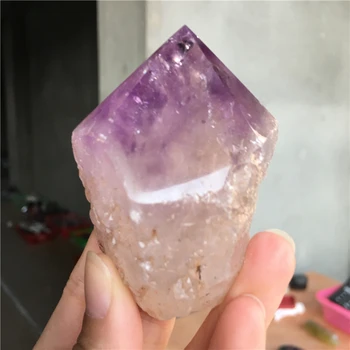 

natural amethyst single point reiki healing chakra purple quartz crystal gemstones