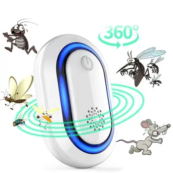 

1pcs Mosquito Repellers Electronic Accelerated Pest Anti Mosquito Insect Killer Plug Repeller Killer BedRoom Pest Control