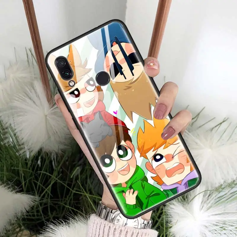 Чехол Eddsworld из закаленного стекла TPU, чехол для Red mi 7 8A Note 7 6 8 8Pro K20 K20Pro Xiaomi mi A3 mi CC9E mi CC9 Fundas Capa