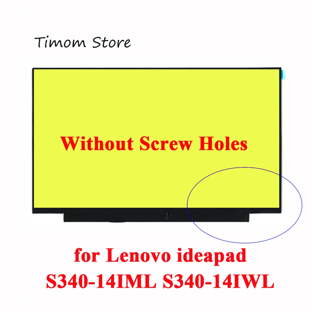 Для Lenovo ideapad S340-14IML 81N9 S340-14IWL 81N7 S340 14 экран ноутбука HD 1366*768 FHD 1920*1080 30 контактов без