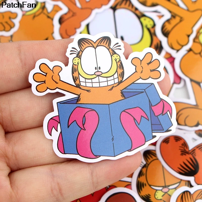 12/набор Patchfan 20 шт мультяшная кошка Водонепроницаемая наклейка Скрапбукинг багаж скейтборд телефон ноутбук мото велосипед настенная гитара A2450