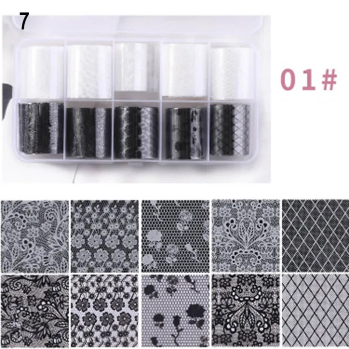 Flower Butterfly Star Transfer Paper Sticker Nail Star Transfer Paper Nail Sticker Star Paper Christmas V9-Drop