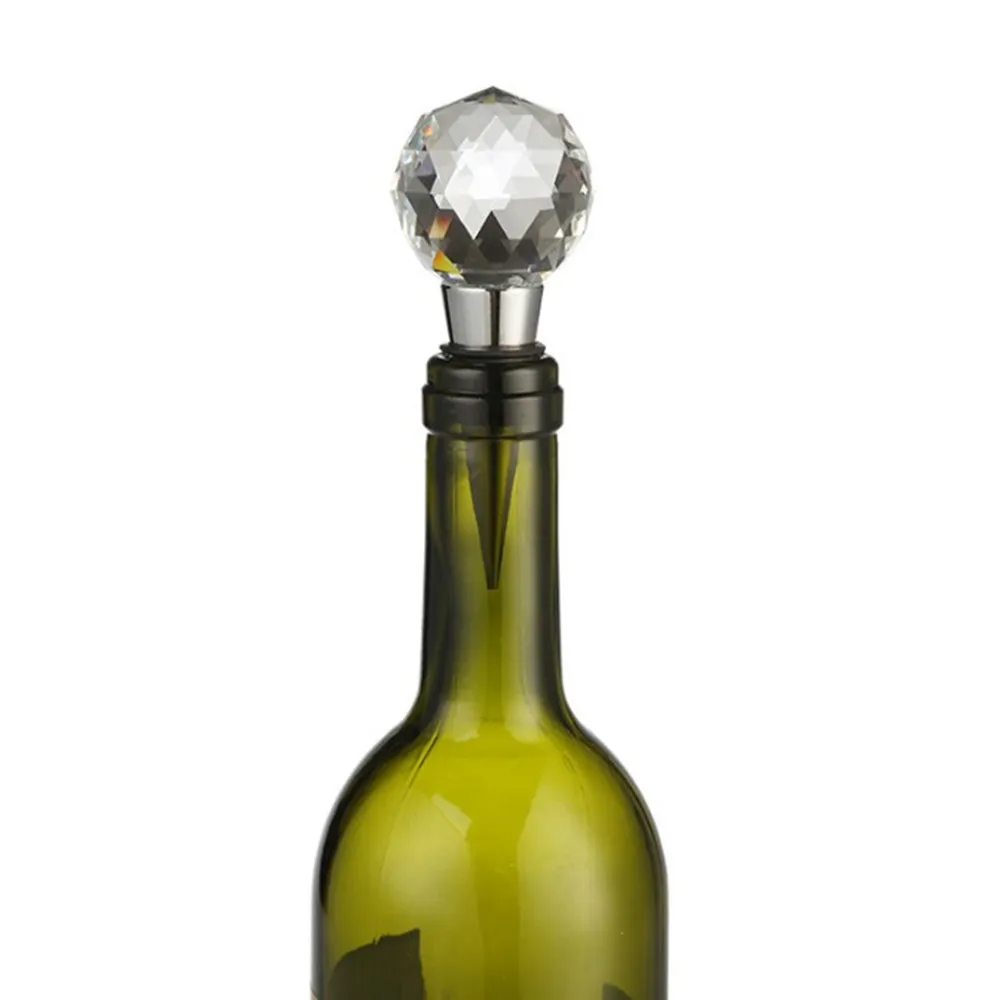 Свадебные украшения хрустальная бутылка для вина пробка сувенир свадебной