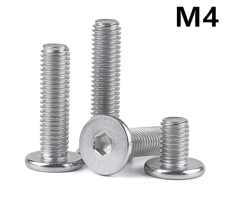 Stainless Steel A2 M4 X 18 Socket Cap Screw pack of 10 