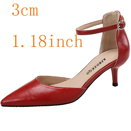 scarpin vermelho 33