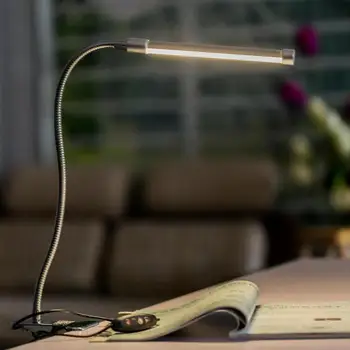 

Led Clip Desk Lamp Creative Fashion Eye Protection Bedside Learning Table Lamps With 3 Modes Switch Reading Light For Child Gift