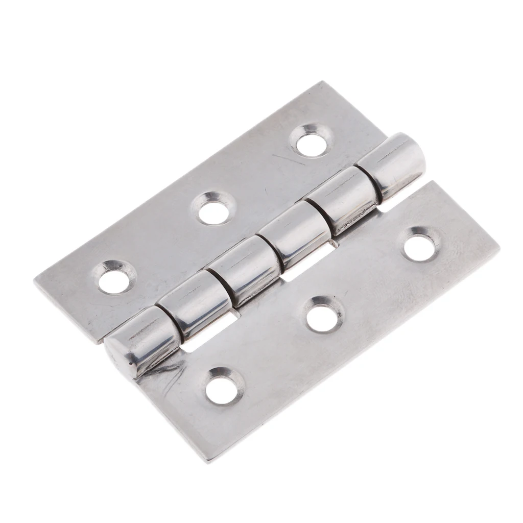 Marine Boat Stainless Steel 316 Polished Cabinet Deck Door Hinge 60 x 42mm