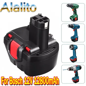 

For Bosch 12V 12800mah PSR 1200 Rechargeable battery GSR 12V 12.8AH AHS GSB GSR 12VE-2 BAT043 BAT045 BAT046 BAT049 BAT120 BAT139