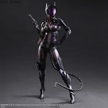 

PLAY ARTS 27cm Catwoman Action Figure Model Toys