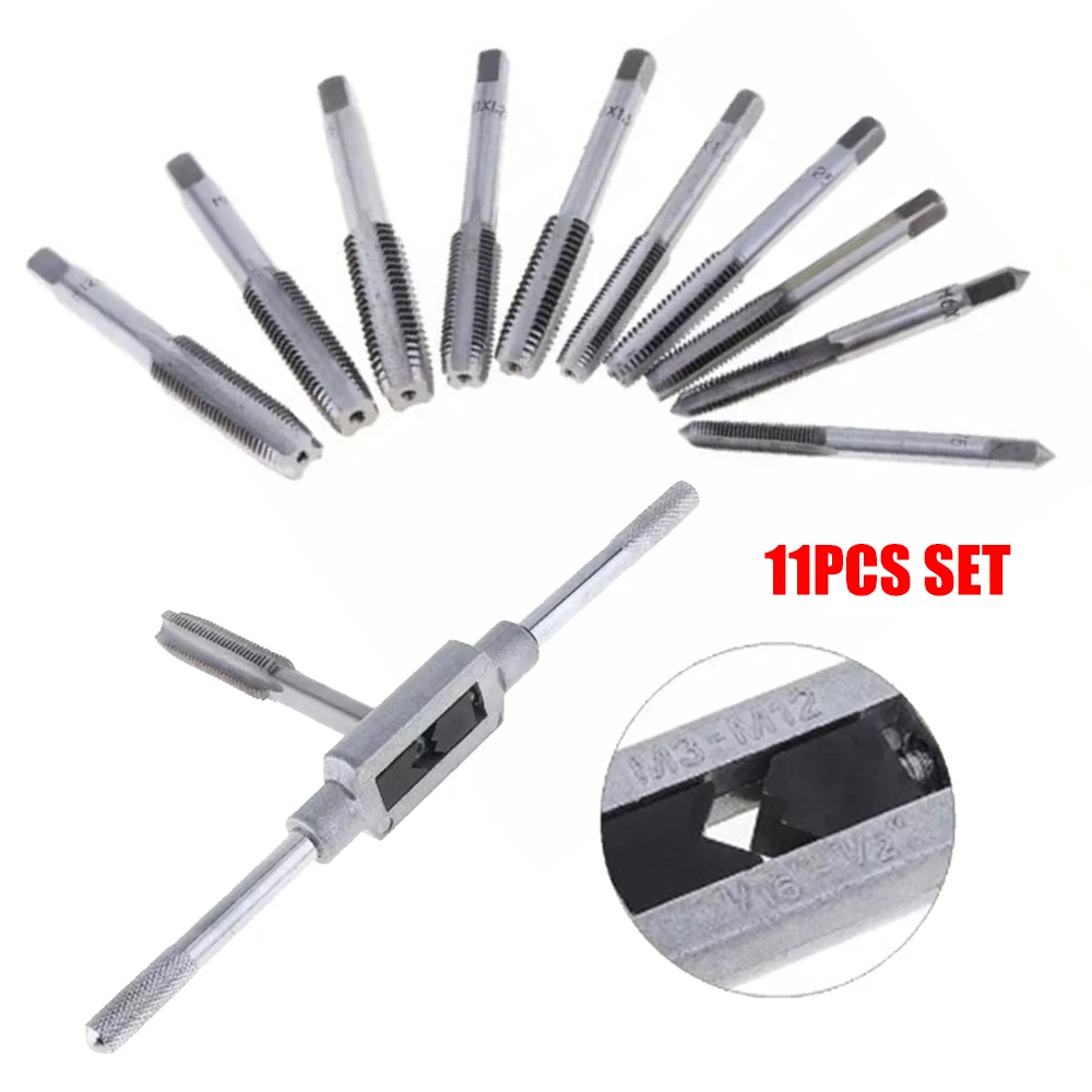Cr Mo Tap Set Tap Die Bolt Remover Screw Thread M6 / M7 / M8 / M10