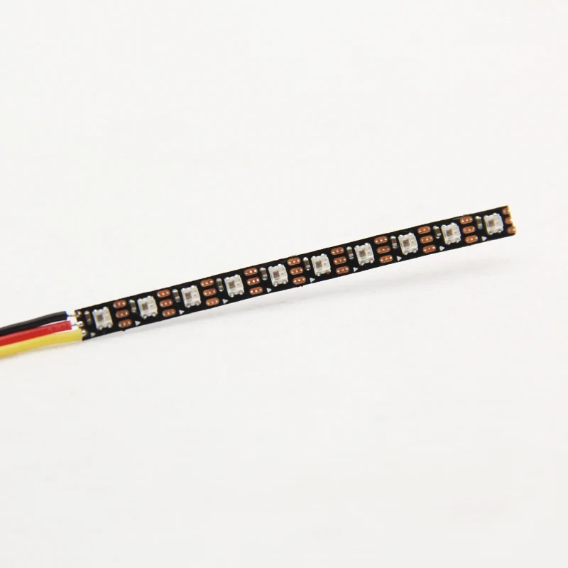 3 5 мм ширина WS2812 гибкий светодиодный чип в с 10 2020 RGB IC встроенный 50 длина для Whoop FPV