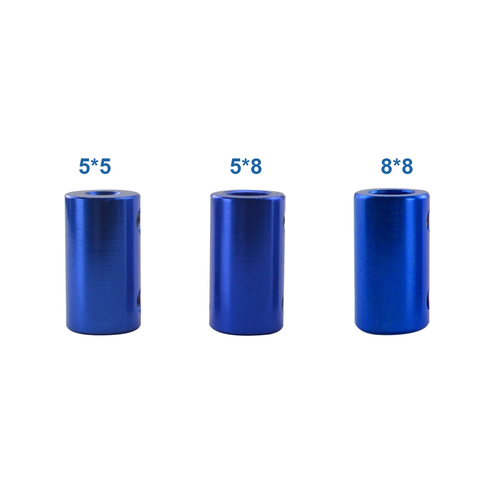 

Aluminum Alloy Coupling 5*5mm 5*8mm 8*8mm Blue Flexible Shaft Coupler Screw Part for 3D Printers Parts