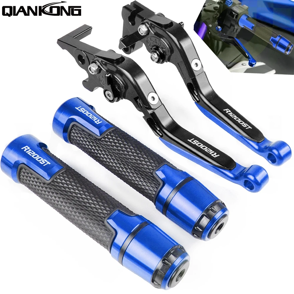 

For BMW R 1200 ST 2005 2006 2007 2008 2009 R1200ST LOGO Motorcycle brake Handle CNC Adjustable Brake Clutch Levers Handlebar