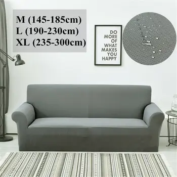

1pc Waterproof Sofa Cushion Sofa Cover Elastic Sofa Slipcovers Anti-slip Pet Pad Diaper Sofa Towel Universal Nordic Solid Color