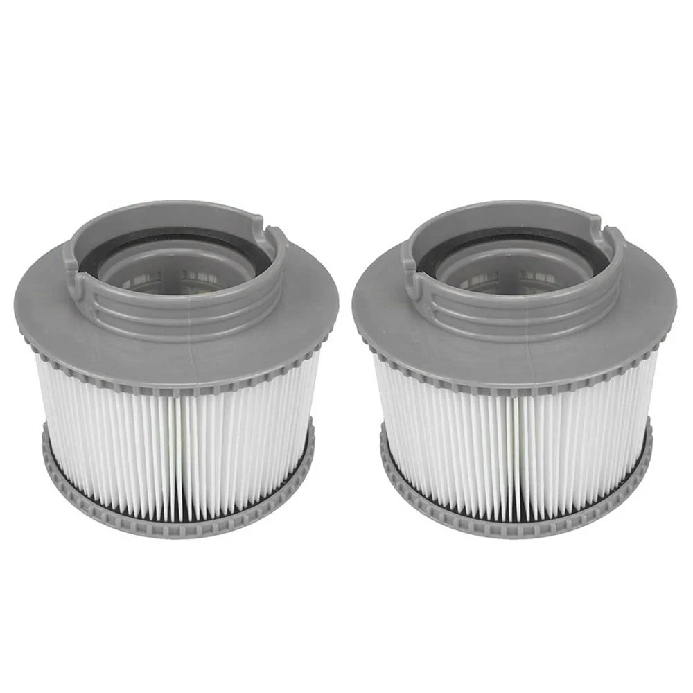 

Replacement Inflatable Swimming Pool Filter Cartridge Round SPA Pool Filtering Accessory For MSPA FD2089 2Pcs