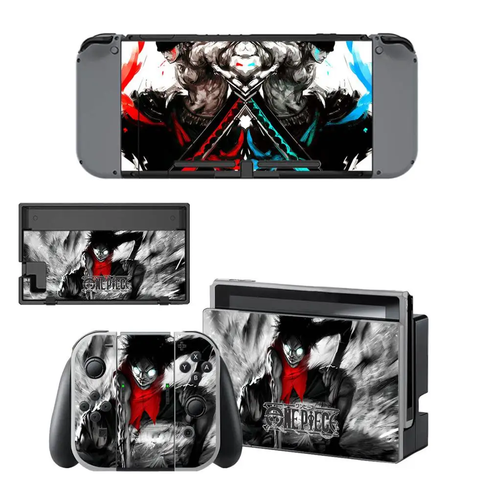 YSNS0406 Nintendo switch Skin ONE PIECE стикер s NAND switch Стикеры для nintendo Switch Console& Joy-con контроллер и док-станция - Цвет: YSNS0406