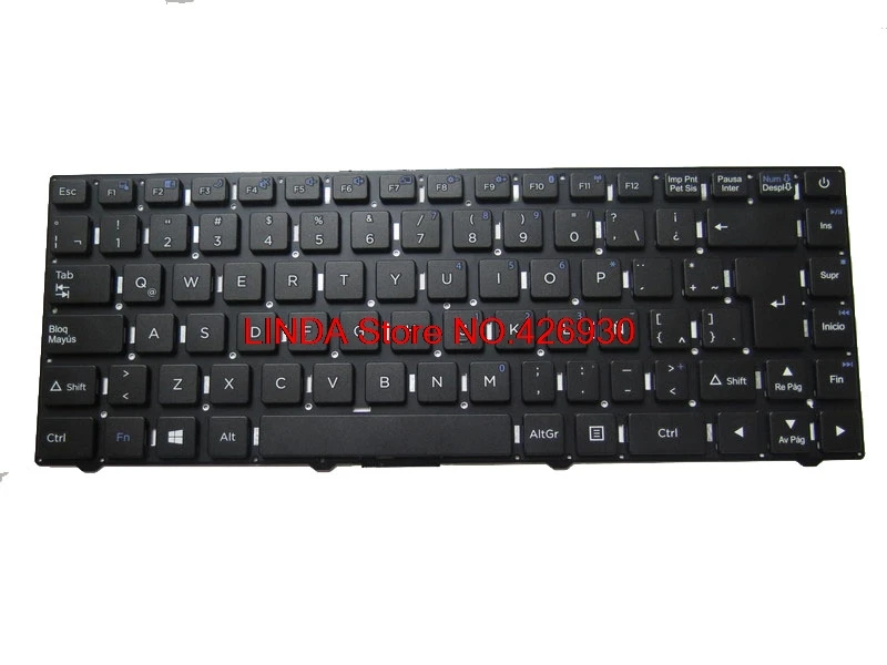 Клавиатура для ноутбука челнок SHM16G28PAJF512 SHM16G38PA-F511 SHM16G38PAJF51 MP-11J78PA-F51U MP-11J78LA-F51U MP-11J78E0-F51U BR/ла