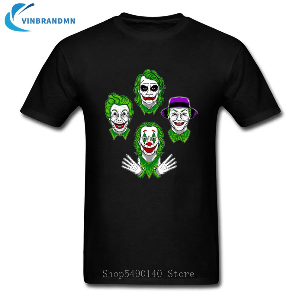 Humor clothes The Joker Bunch/мужская футболка с комическим клоуном пародией супер почему