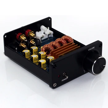 

Audio Power Amplifier HiFi TPA3116 2.0 Stereo Music Mini Digital 2-Channel 50W*2 Black Chassis Power Amplifier