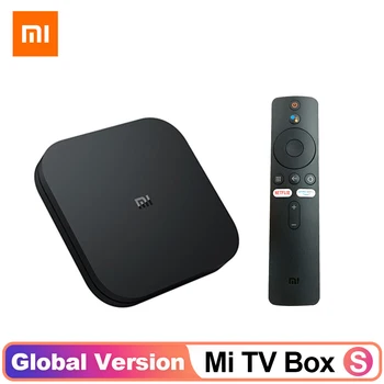 

Global Version Xiaomi Mi TV Box S 4K Android 8.1 Ultra HD Streaming Media Player Google Cortex-A53 Quad Core 2GB+8GB Top TV Box