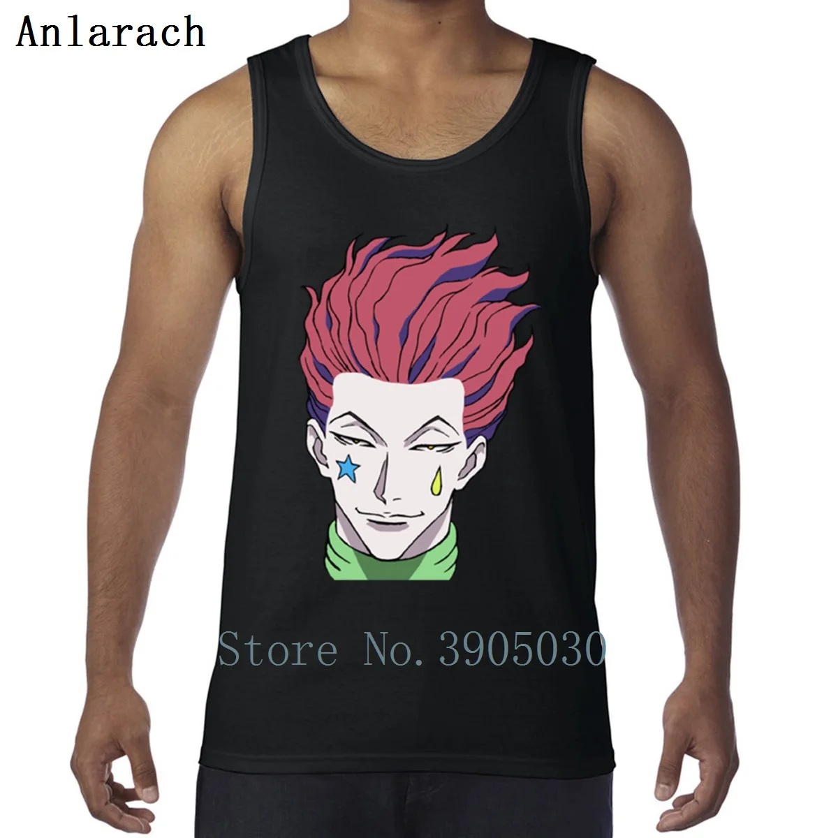 Hisoka Охотник х охотничий жилет фитнес Хорошая спортивная одежда безрукавки Мужские персонализированные XS-2xl крутые Anlarach Веселые