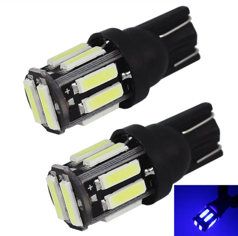 Автомобильные лампы W5W 10-7020 SMD светодиодсветодиодный T10 194 168 4/2 шт. | Автомобили и