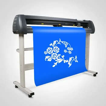 Cutting Plotter 53" Vinyl Cutter Sign Cutting Plotter W/Artcut Pro Software Design Cut 3 Blades