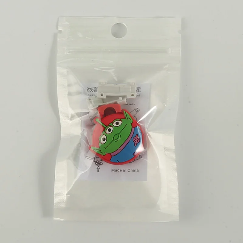 История игрушек 4 Buzz Lightyear Forky Bunny& Ducky Симпатичный USB защита зарядного устройства для iPhone Android кабель Защита зарядного устройства Фигурки игрушки - Цвет: 1pcs