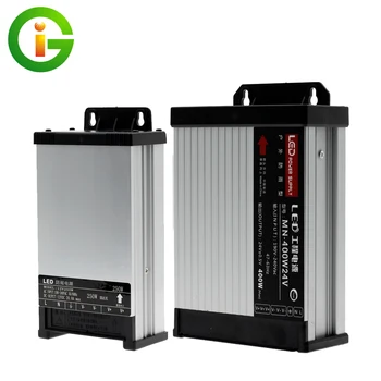 

Outdoor Rainproof LED Power Supply DC12V 60W 100W 200W DC24V 250W 400W LED Driver Power Adapter Waterproof Lighting Transformers