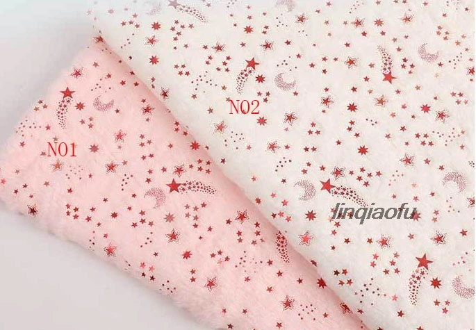 Кроличий мех бронзового метеора искусственный мех Ткань, одежда обувь материал мешок игрушка ткань