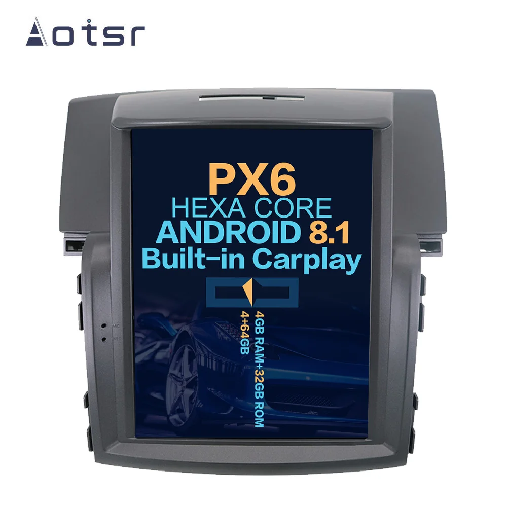 

Aotsr Tesla 10.4 "Vertical screen Android 8.1 Car DVD Multimedia player GPS Navigation For Honda CRV 2012-2017 wifi carplay
