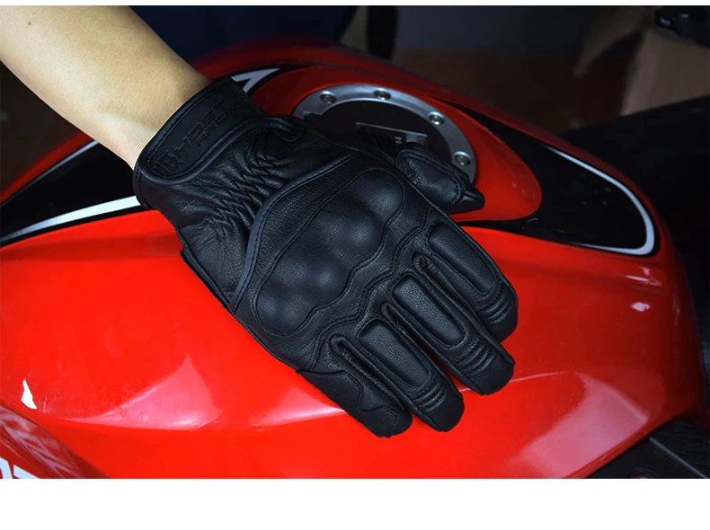 GHOST RACING  Leather glove  a3