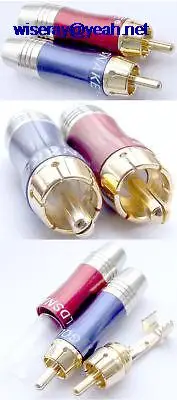 DHL/EMS 150 шт RCA штекер аудио-видео для усилителя динамика Cables-A7