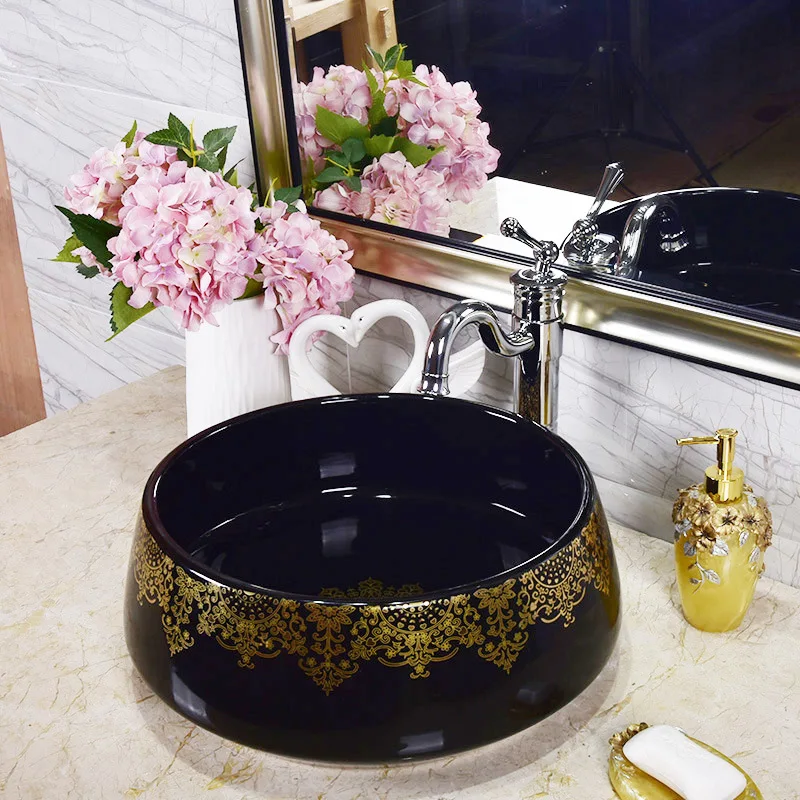 black wash basin  (4)