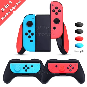 

Nintend Switch Joy Con Controller Comfort Grip Steering Wheel Kit Nintendoswitch Handle Bracket Holder for Nintendo Switch Games
