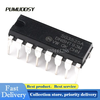 

10PCS/Lot SG3525 SG3525A DIP SG3525AN 3525 3525AN DIP-16 Regulators DC Switching Controllers IC