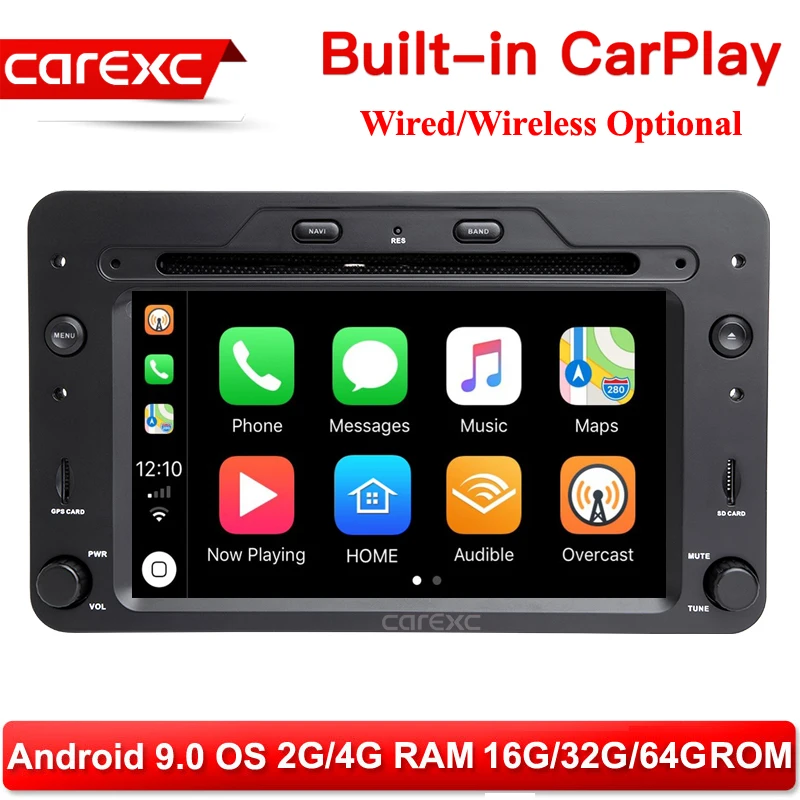 CarExc Android 9,0 gps-навигация Авторадио CarPlay для Alfa Romeo 159 автомобиль Brera spider Sportwagon 2006 автомобильный dvd-плеер головное устройство