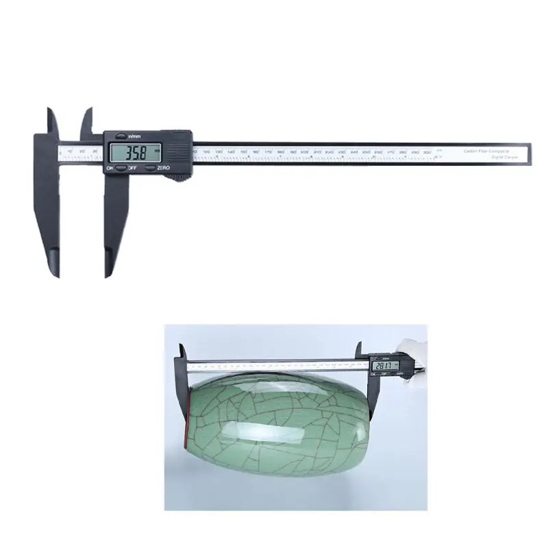 tegongse 0-300mm/0.2mm Digital Vernier Caliper 12 Inch LCD Display Micrometer Ruler tegongse 0-300mm/0.2mm Digital Vernier Caliper 12 Inch LCD Display Micrometer Ruler