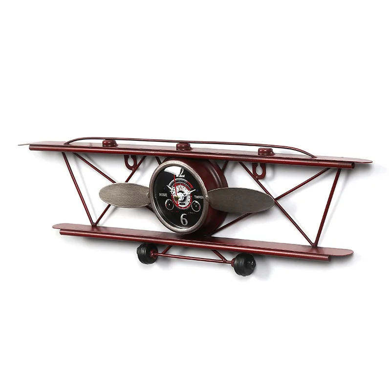 Настенные часы в стиле ретро Винтажные Украшения для сада комнаты чтения из