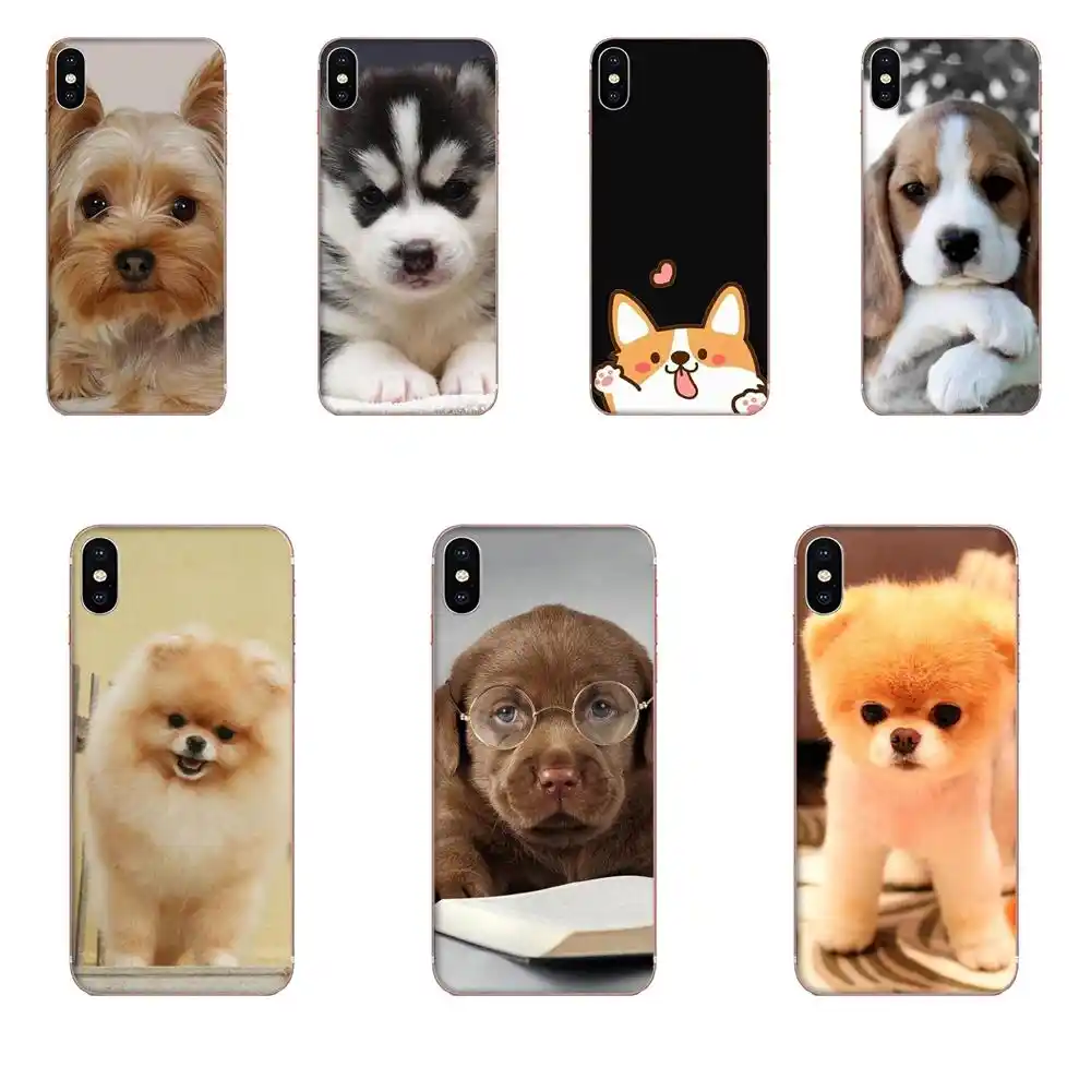 かわいい犬子犬 Xiaomi Redmi 注 2 3 3s 4 4a 4 5 5a 6 6a プロプラス高級携帯電話ケース ハーフラップケース Aliexpress