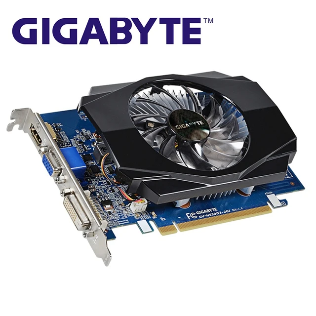 GIGABYTE GT 630 1GB Graphics Cards GV-N630D5-1GI 1GD5 128Bit GDDR5 Video  Card for nVIDIA Geforce GT630 HDMI Dvi VGA Cards Used - AliExpress