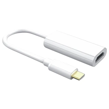 

Type-C to HDMI 4K@60Hz Adapter Type-C Male to HDMI Female Onverter Adapter Cable for Matebook Pro