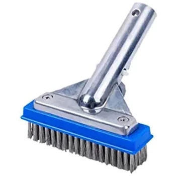 

5 Inch Swimming Pool Wire Brush Cleaning Brush Wall Cleaning Algae Dirt Cleaning Tool