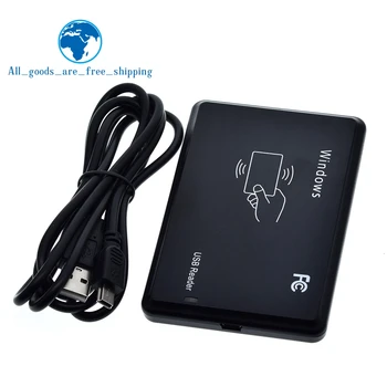 

RFID Reader USB Port EM4100 TK4100 125khz ID Contactless Sensitivity Smart Card Support Window System Linux