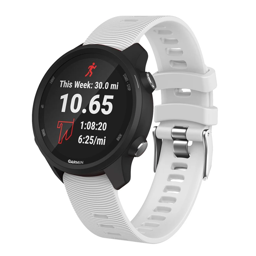 Для Garmin Forerunner 245 245M 645 Vivoactive 3 умный Браслет ремешок для часов цветной браслет 20 мм