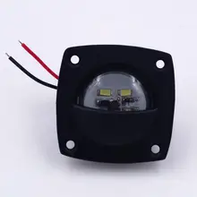 12V морской яхты светодиодный светильник для винного шкафа белый синий пластиковый сигнальный светильник