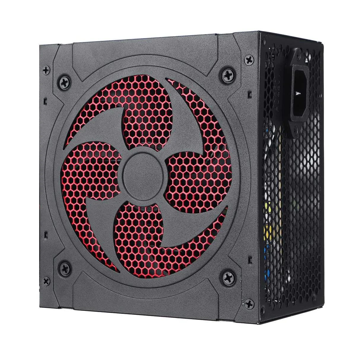 Черный Блок питания 1000 Вт PFC тихий вентилятор ATX 20pin 12 в ПК компьютер SATA игровой