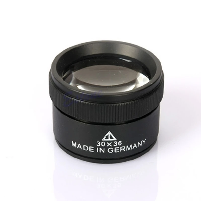 

30x36mm Jeweler Optics Loupes Magnifying Magnifier Glass Lens Loop Microscope