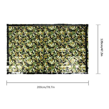 

Camping Emergency Blanket Camouflage Survival Sleeping Bag Emergency Blanket Hiking Camping with Portable Drawstring Bag